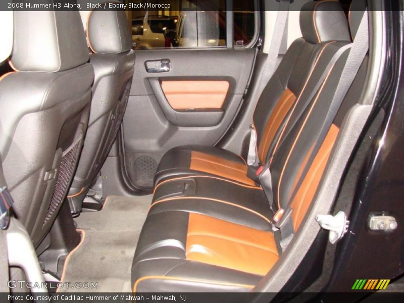 Black / Ebony Black/Morocco 2008 Hummer H3 Alpha