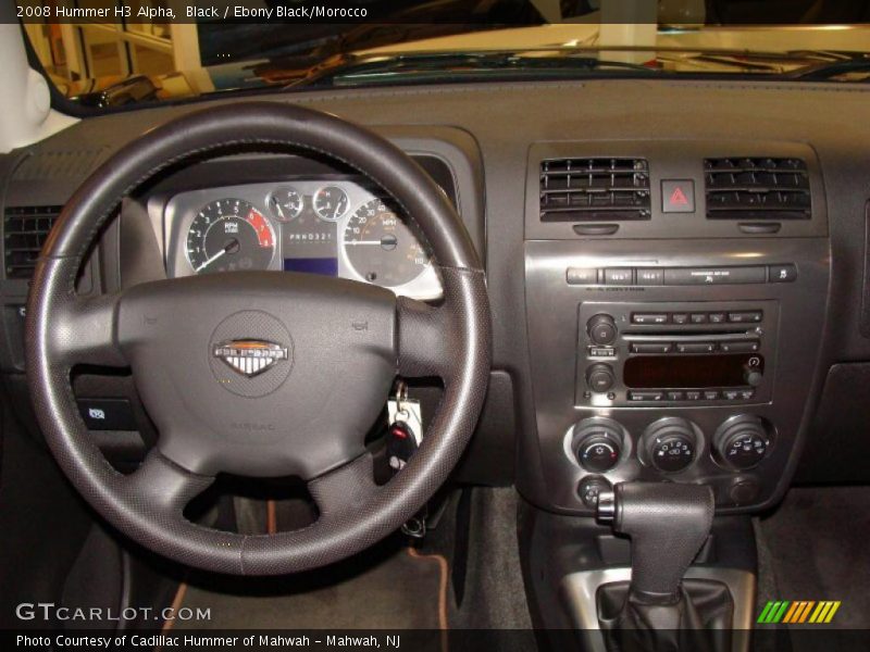 Black / Ebony Black/Morocco 2008 Hummer H3 Alpha