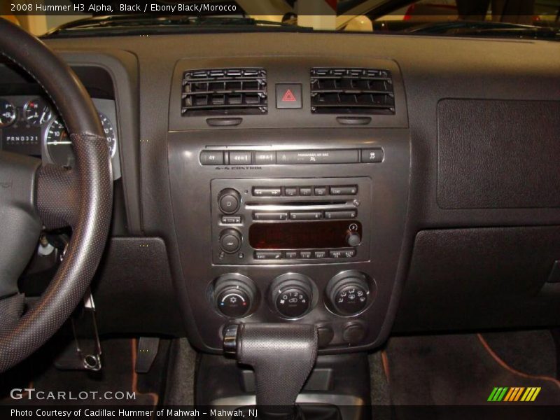 Black / Ebony Black/Morocco 2008 Hummer H3 Alpha
