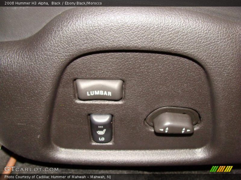 Black / Ebony Black/Morocco 2008 Hummer H3 Alpha