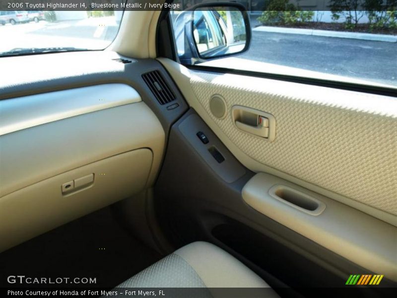 Bluestone Metallic / Ivory Beige 2006 Toyota Highlander I4