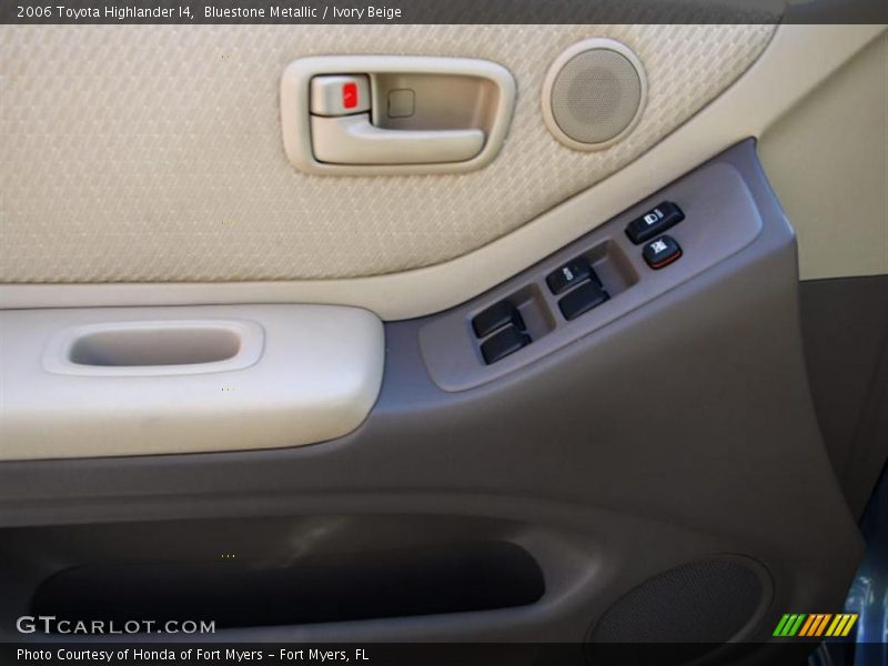 Bluestone Metallic / Ivory Beige 2006 Toyota Highlander I4