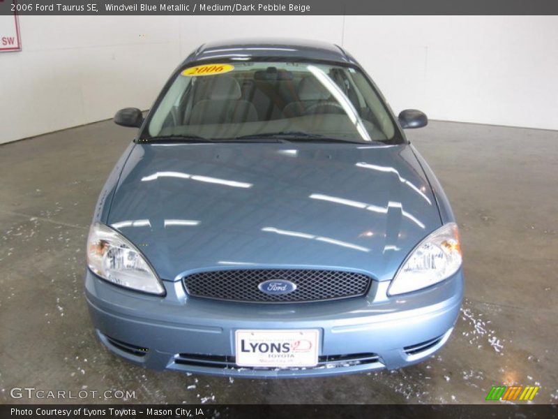Windveil Blue Metallic / Medium/Dark Pebble Beige 2006 Ford Taurus SE