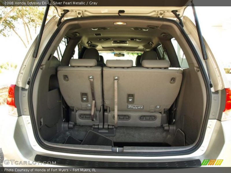 Silver Pearl Metallic / Gray 2008 Honda Odyssey EX-L