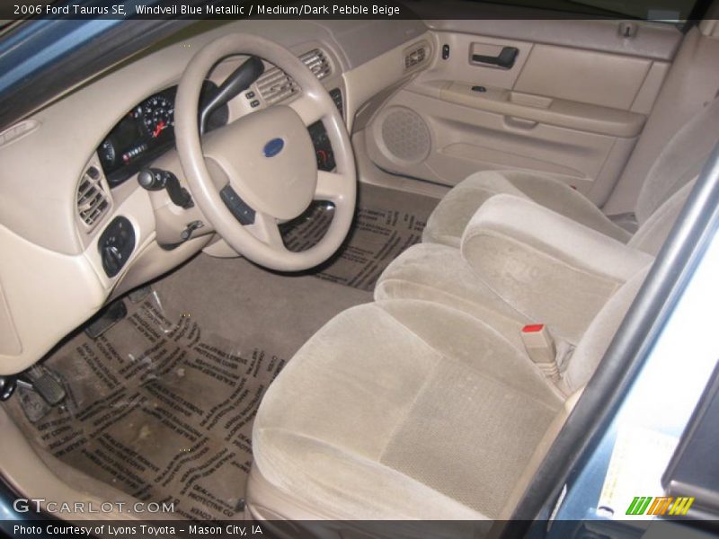Windveil Blue Metallic / Medium/Dark Pebble Beige 2006 Ford Taurus SE