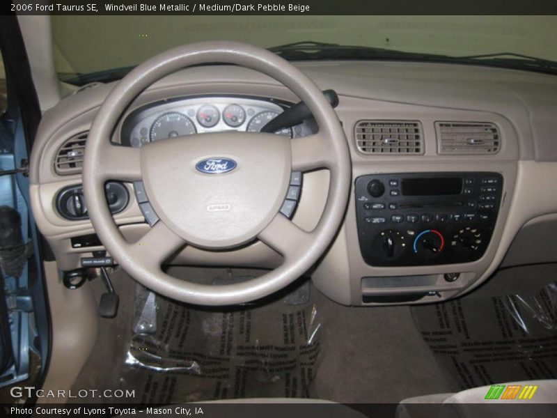 Windveil Blue Metallic / Medium/Dark Pebble Beige 2006 Ford Taurus SE