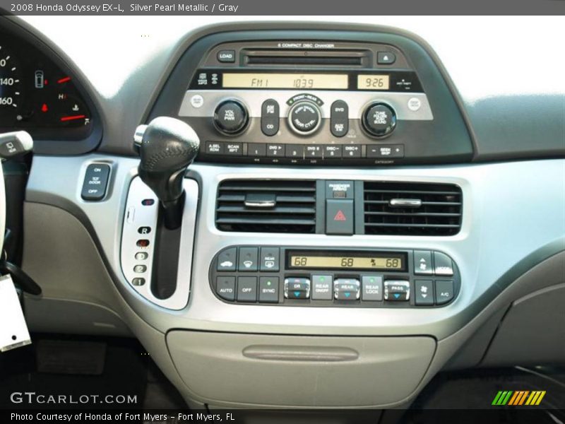 Silver Pearl Metallic / Gray 2008 Honda Odyssey EX-L
