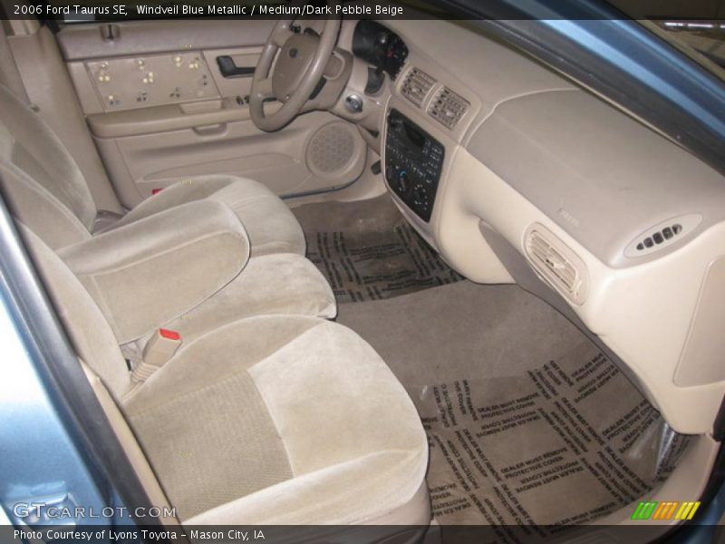 Windveil Blue Metallic / Medium/Dark Pebble Beige 2006 Ford Taurus SE