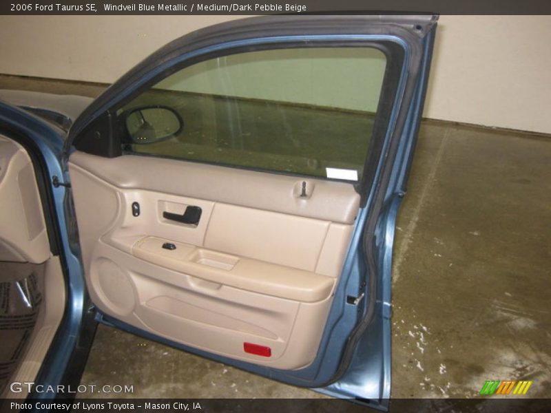 Windveil Blue Metallic / Medium/Dark Pebble Beige 2006 Ford Taurus SE
