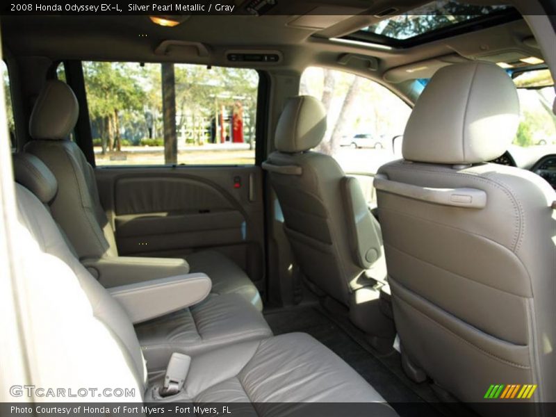 Silver Pearl Metallic / Gray 2008 Honda Odyssey EX-L