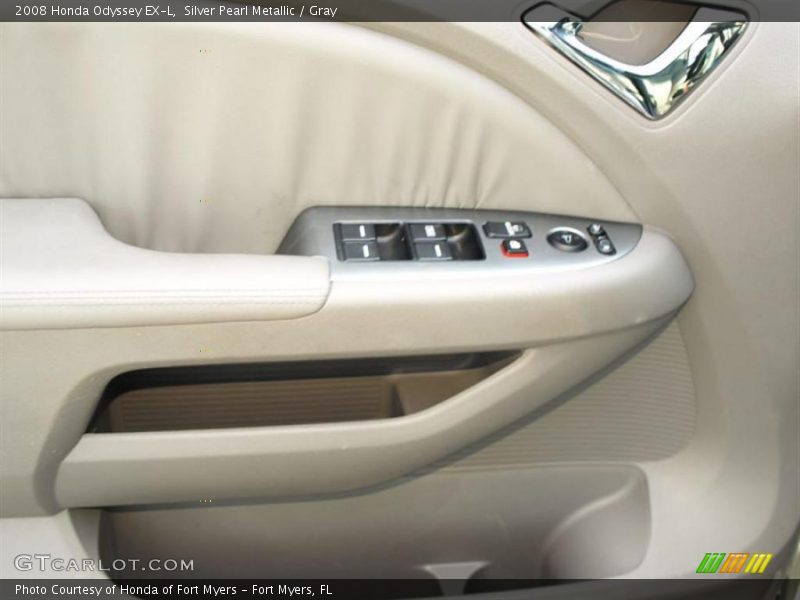Silver Pearl Metallic / Gray 2008 Honda Odyssey EX-L
