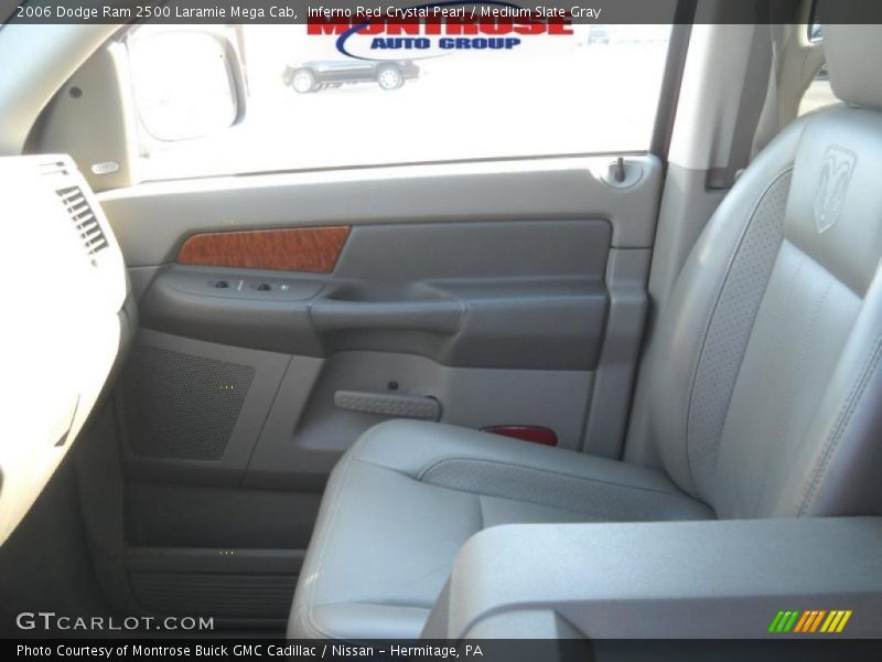 Inferno Red Crystal Pearl / Medium Slate Gray 2006 Dodge Ram 2500 Laramie Mega Cab