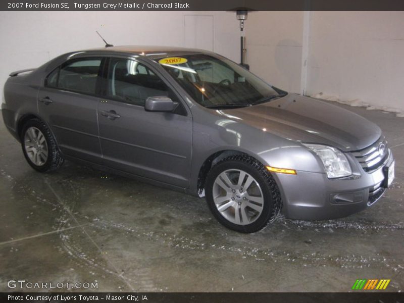 Tungsten Grey Metallic / Charcoal Black 2007 Ford Fusion SE