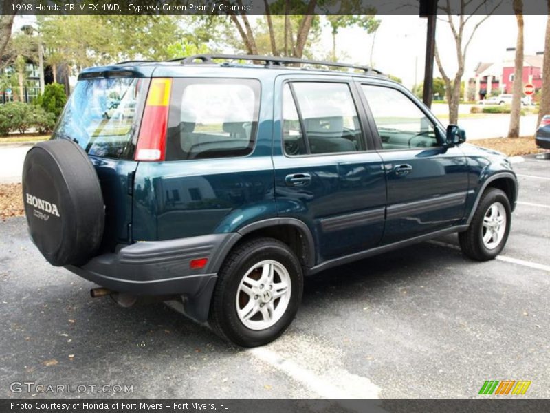 Cypress Green Pearl / Charcoal 1998 Honda CR-V EX 4WD