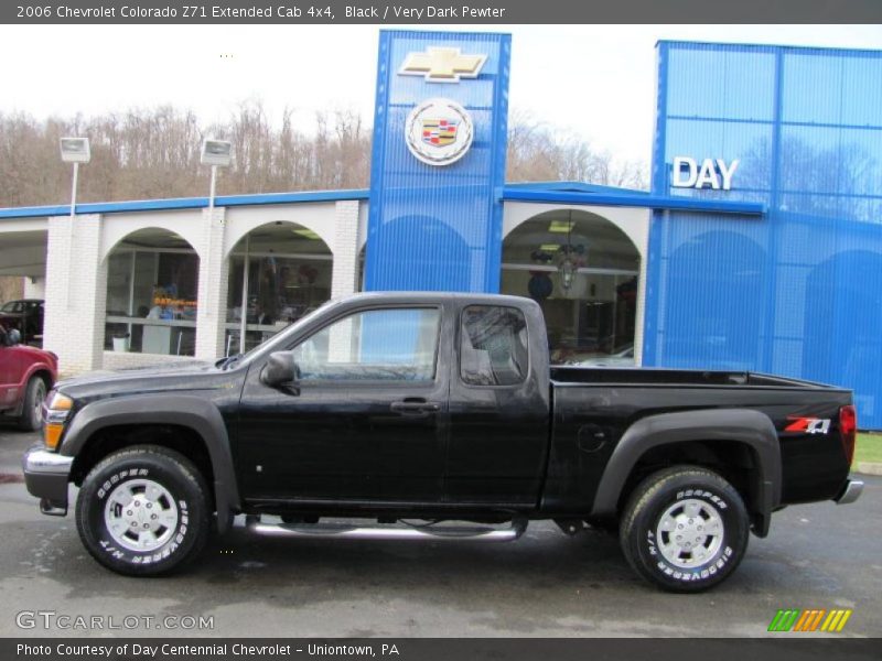 Black / Very Dark Pewter 2006 Chevrolet Colorado Z71 Extended Cab 4x4