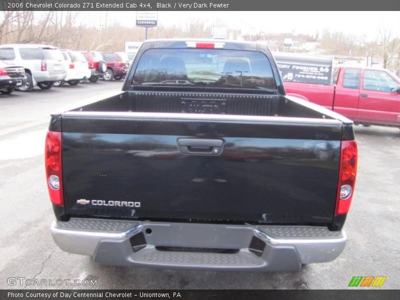 Black / Very Dark Pewter 2006 Chevrolet Colorado Z71 Extended Cab 4x4