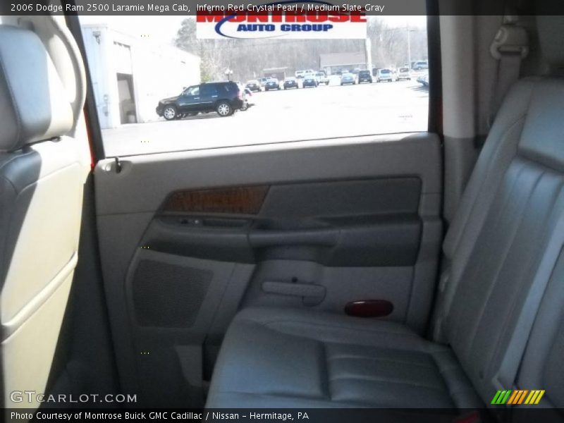 Inferno Red Crystal Pearl / Medium Slate Gray 2006 Dodge Ram 2500 Laramie Mega Cab
