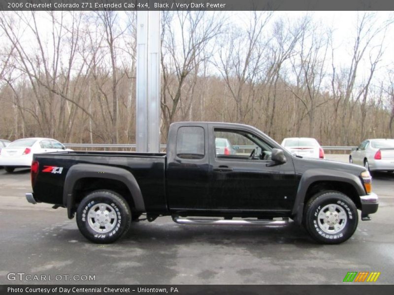 Black / Very Dark Pewter 2006 Chevrolet Colorado Z71 Extended Cab 4x4