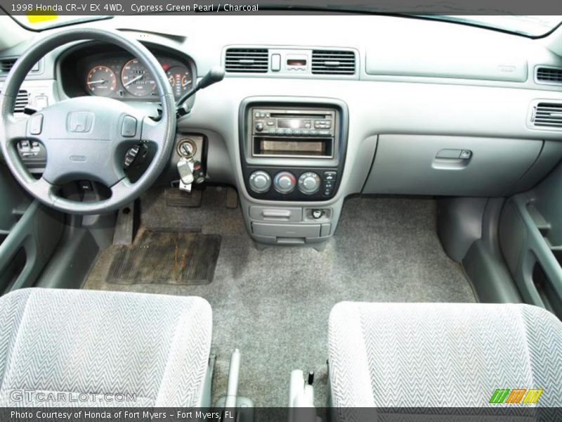 Cypress Green Pearl / Charcoal 1998 Honda CR-V EX 4WD