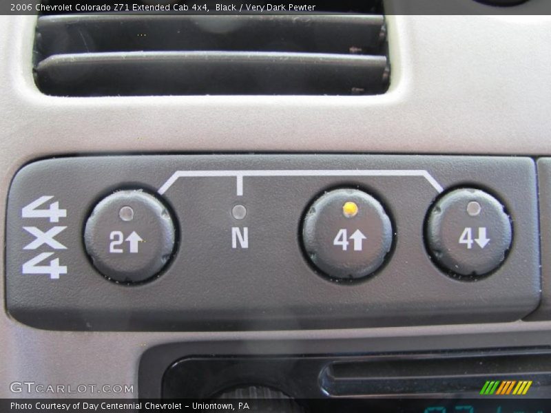 Black / Very Dark Pewter 2006 Chevrolet Colorado Z71 Extended Cab 4x4