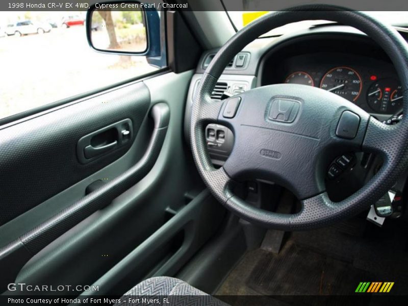 Cypress Green Pearl / Charcoal 1998 Honda CR-V EX 4WD