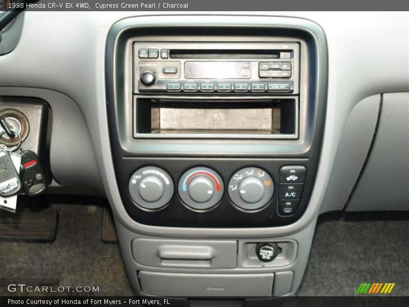Cypress Green Pearl / Charcoal 1998 Honda CR-V EX 4WD