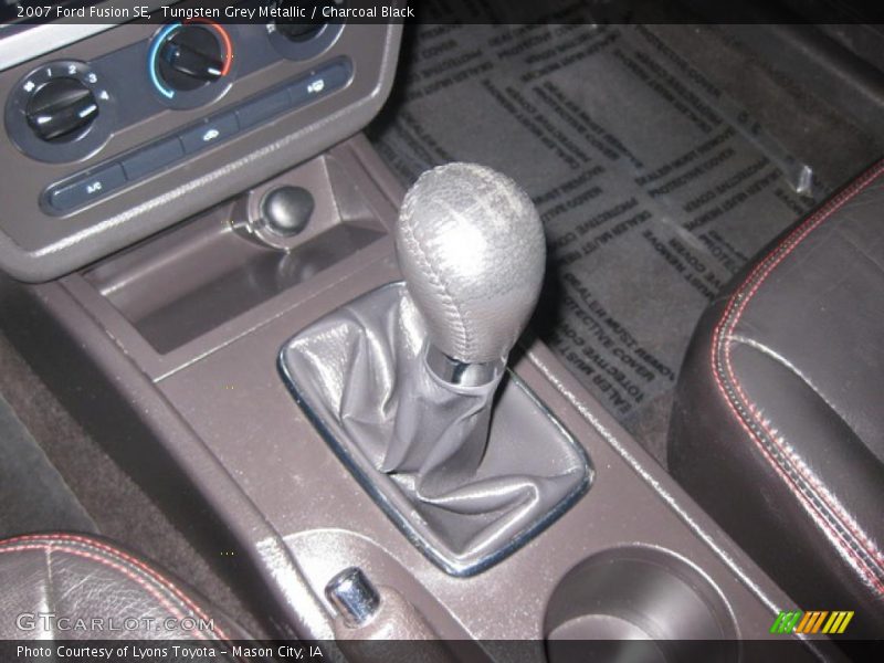 Tungsten Grey Metallic / Charcoal Black 2007 Ford Fusion SE