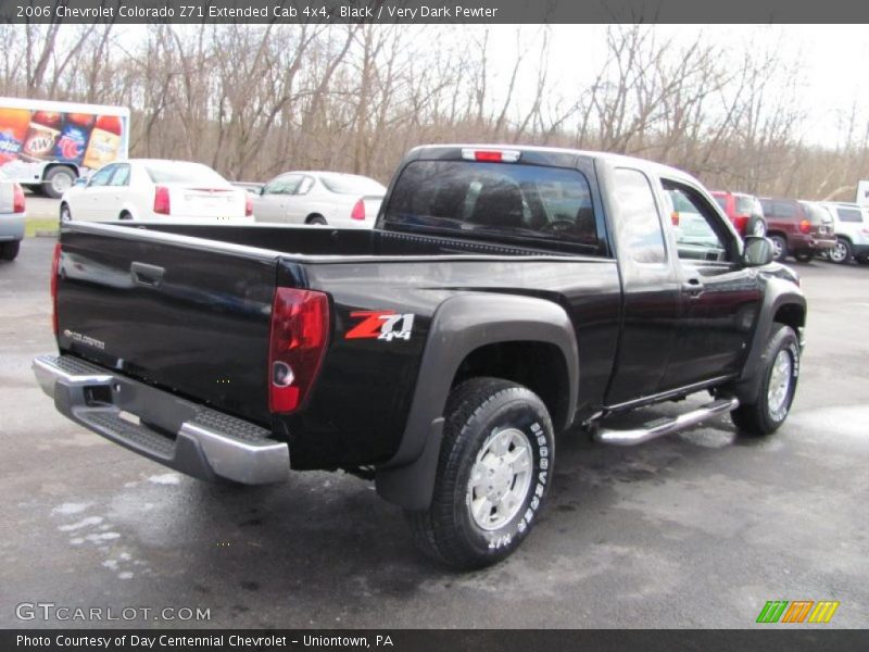 Black / Very Dark Pewter 2006 Chevrolet Colorado Z71 Extended Cab 4x4