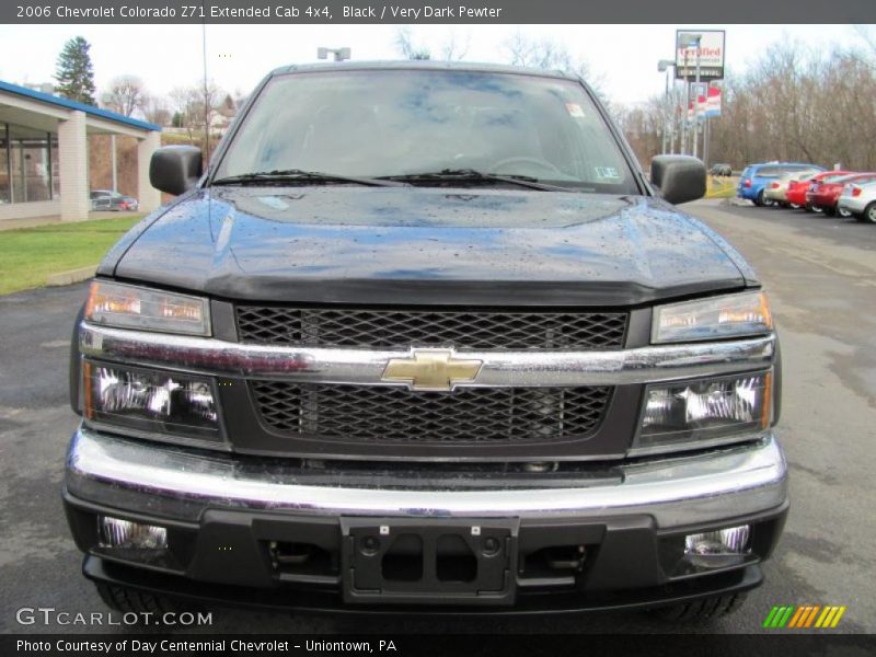 Black / Very Dark Pewter 2006 Chevrolet Colorado Z71 Extended Cab 4x4