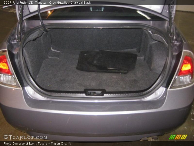 Tungsten Grey Metallic / Charcoal Black 2007 Ford Fusion SE