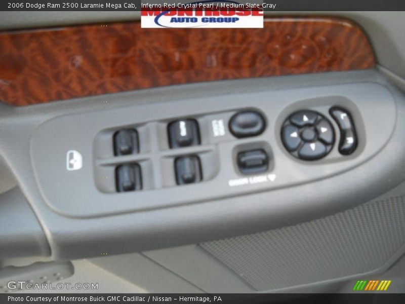 Inferno Red Crystal Pearl / Medium Slate Gray 2006 Dodge Ram 2500 Laramie Mega Cab