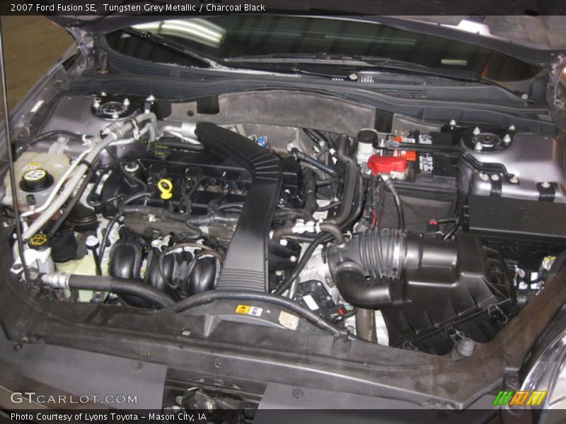 Tungsten Grey Metallic / Charcoal Black 2007 Ford Fusion SE