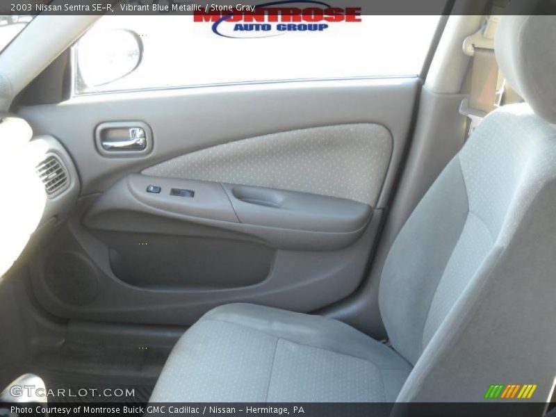 Vibrant Blue Metallic / Stone Gray 2003 Nissan Sentra SE-R