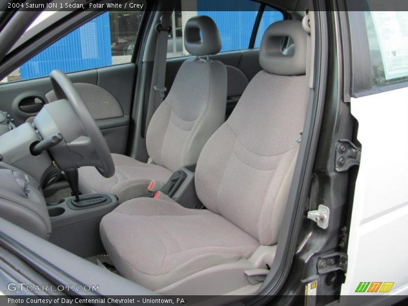 Polar White / Grey 2004 Saturn ION 1 Sedan