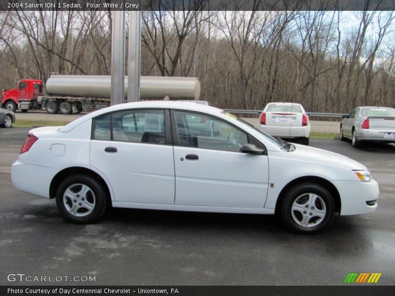 Polar White / Grey 2004 Saturn ION 1 Sedan