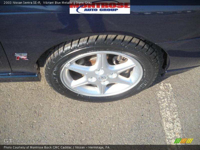 Vibrant Blue Metallic / Stone Gray 2003 Nissan Sentra SE-R