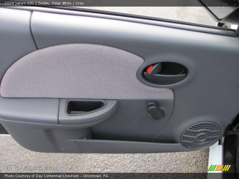 Polar White / Grey 2004 Saturn ION 1 Sedan