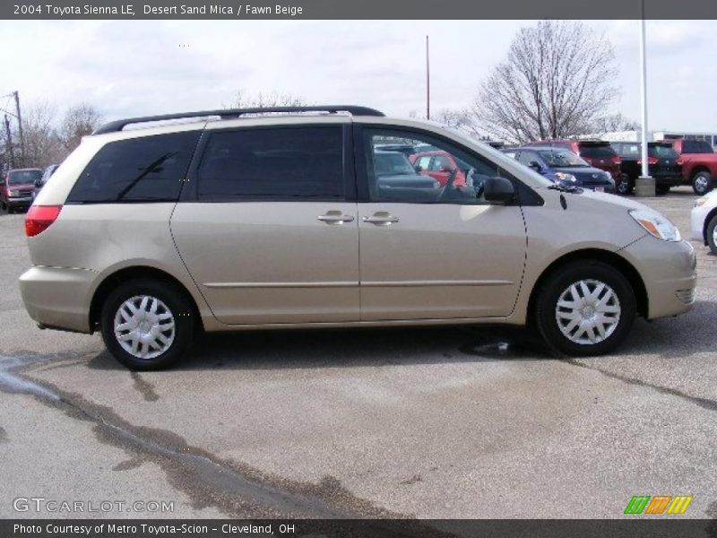 Desert Sand Mica / Fawn Beige 2004 Toyota Sienna LE