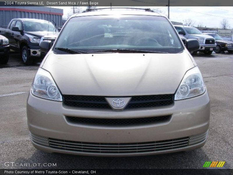 Desert Sand Mica / Fawn Beige 2004 Toyota Sienna LE