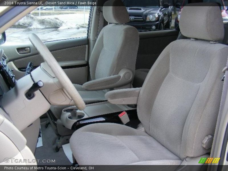 Desert Sand Mica / Fawn Beige 2004 Toyota Sienna LE