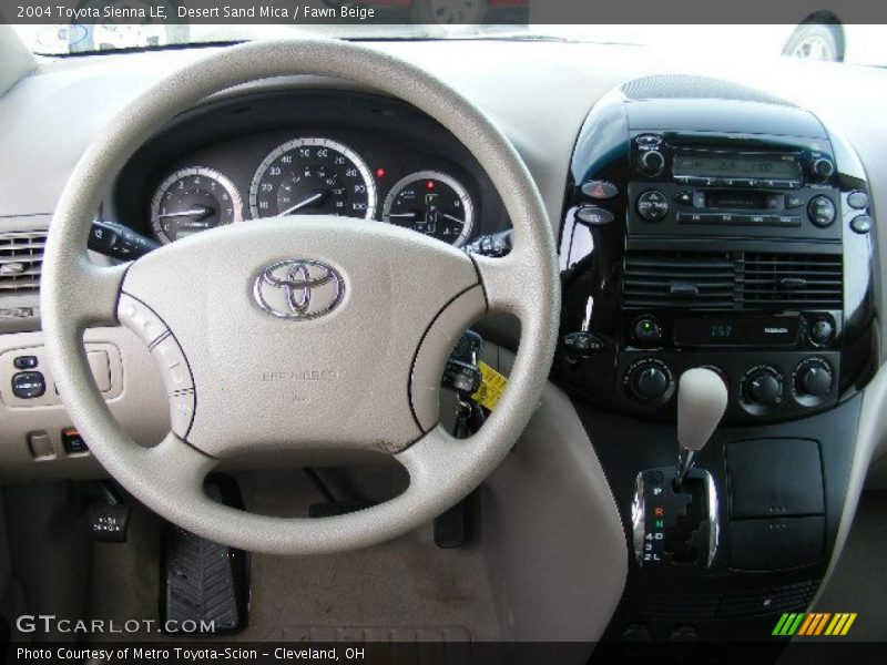 Desert Sand Mica / Fawn Beige 2004 Toyota Sienna LE
