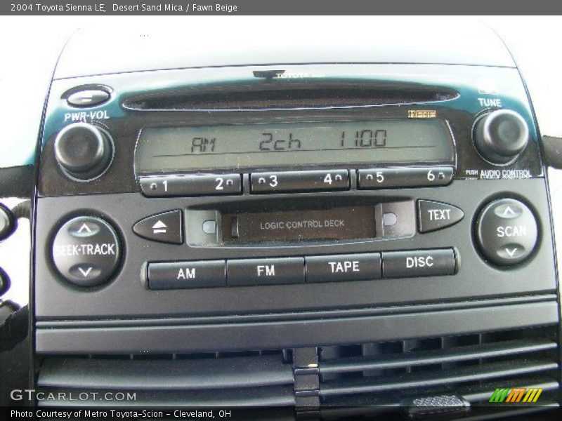 Desert Sand Mica / Fawn Beige 2004 Toyota Sienna LE