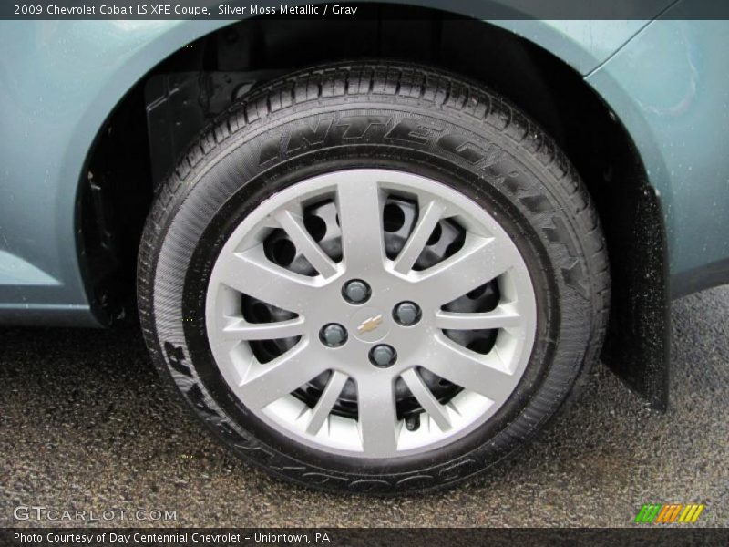 Silver Moss Metallic / Gray 2009 Chevrolet Cobalt LS XFE Coupe