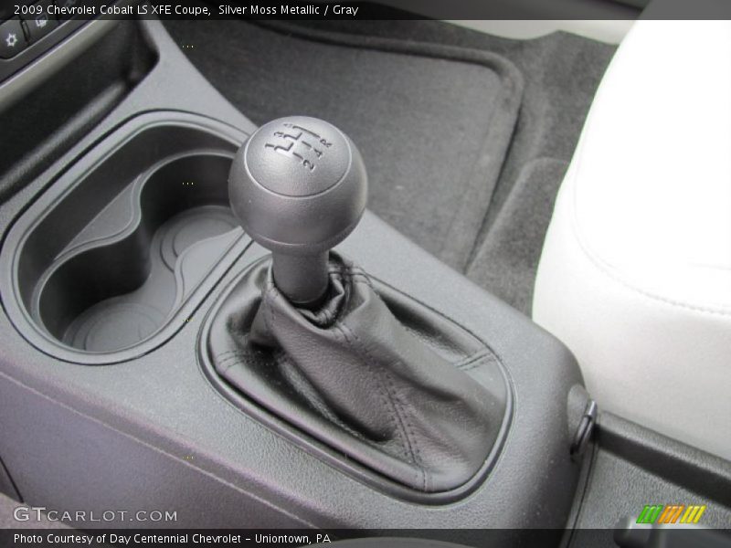 Silver Moss Metallic / Gray 2009 Chevrolet Cobalt LS XFE Coupe
