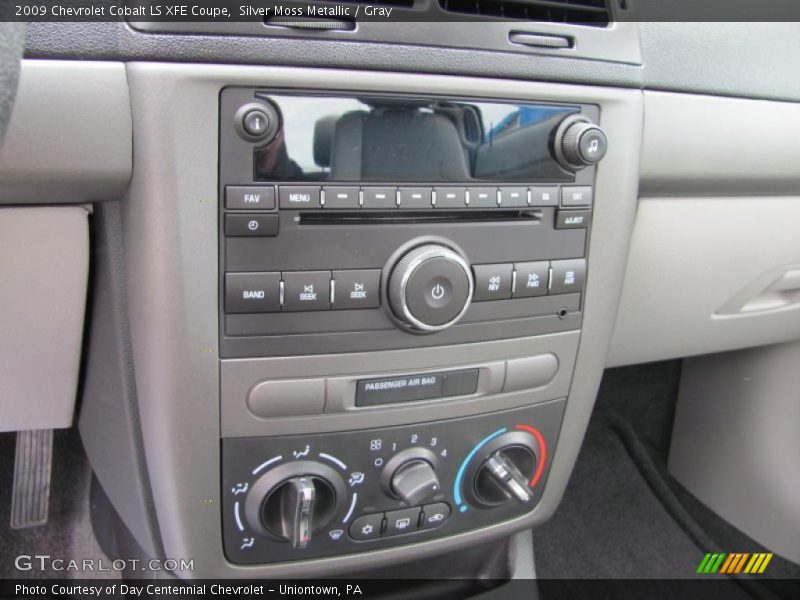Silver Moss Metallic / Gray 2009 Chevrolet Cobalt LS XFE Coupe