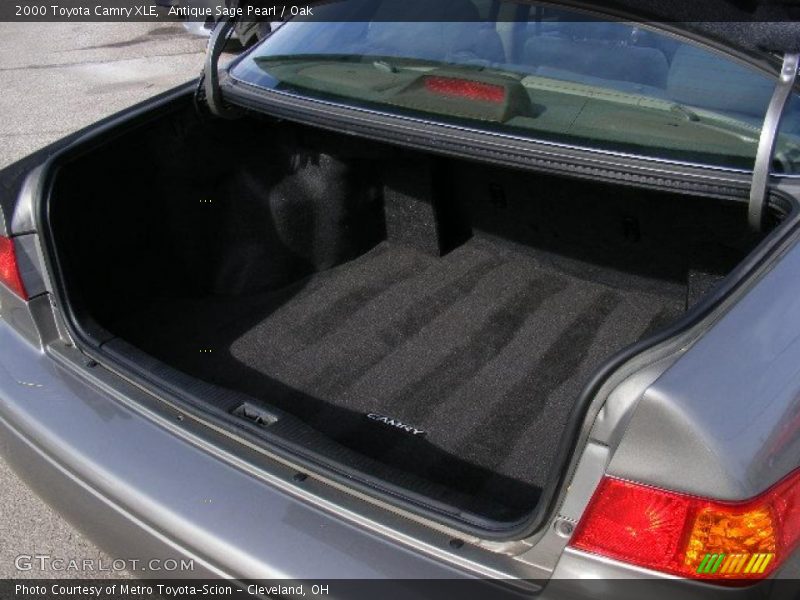 Antique Sage Pearl / Oak 2000 Toyota Camry XLE