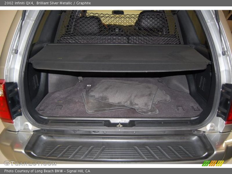 Brilliant Silver Metallic / Graphite 2002 Infiniti QX4