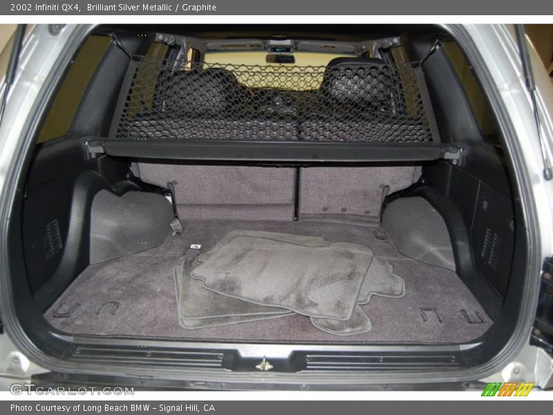 Brilliant Silver Metallic / Graphite 2002 Infiniti QX4