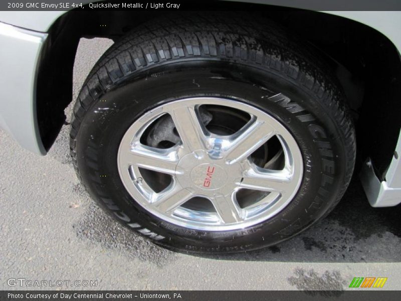 Quicksilver Metallic / Light Gray 2009 GMC Envoy SLE 4x4