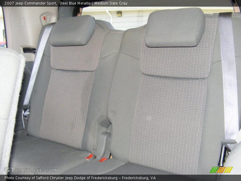Steel Blue Metallic / Medium Slate Gray 2007 Jeep Commander Sport
